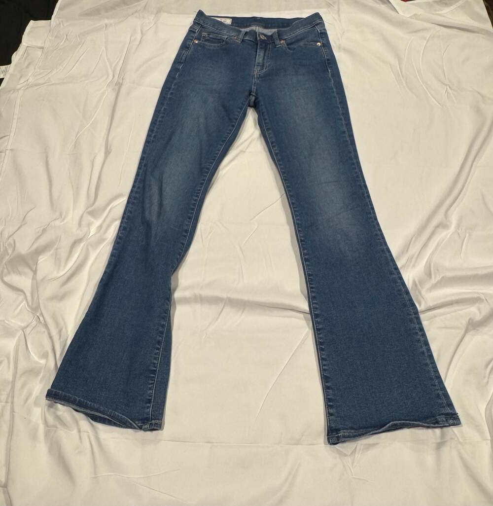 Gap Baby Boot Mid Rise Denim Jeans Size 26 / 2R